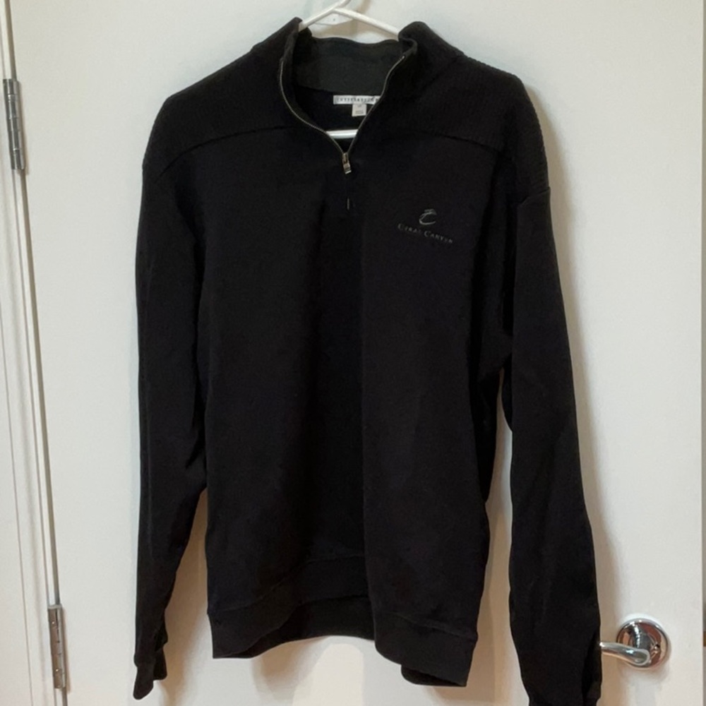 Cutter & Buck gray Golf Sweater, size large